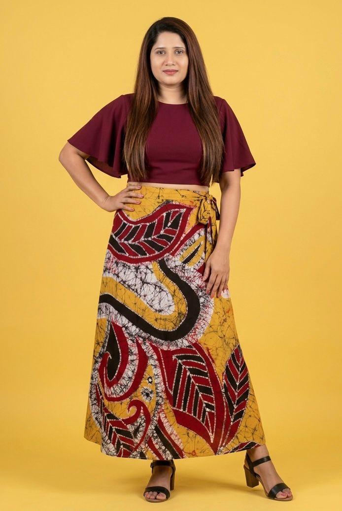 Batik Top and Skirt 1