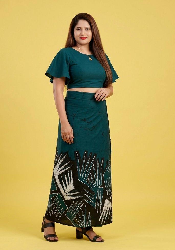 Batik Top and Skirt 3