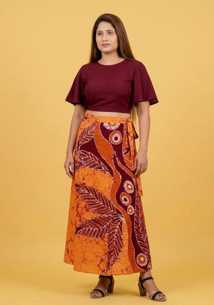 Batik Top and Skirt 5
