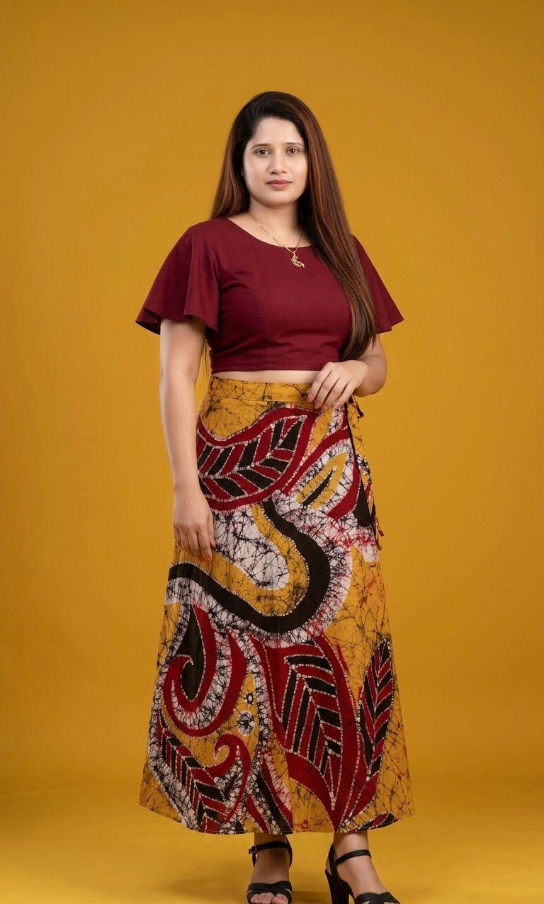 Batik Top and Skirt 7